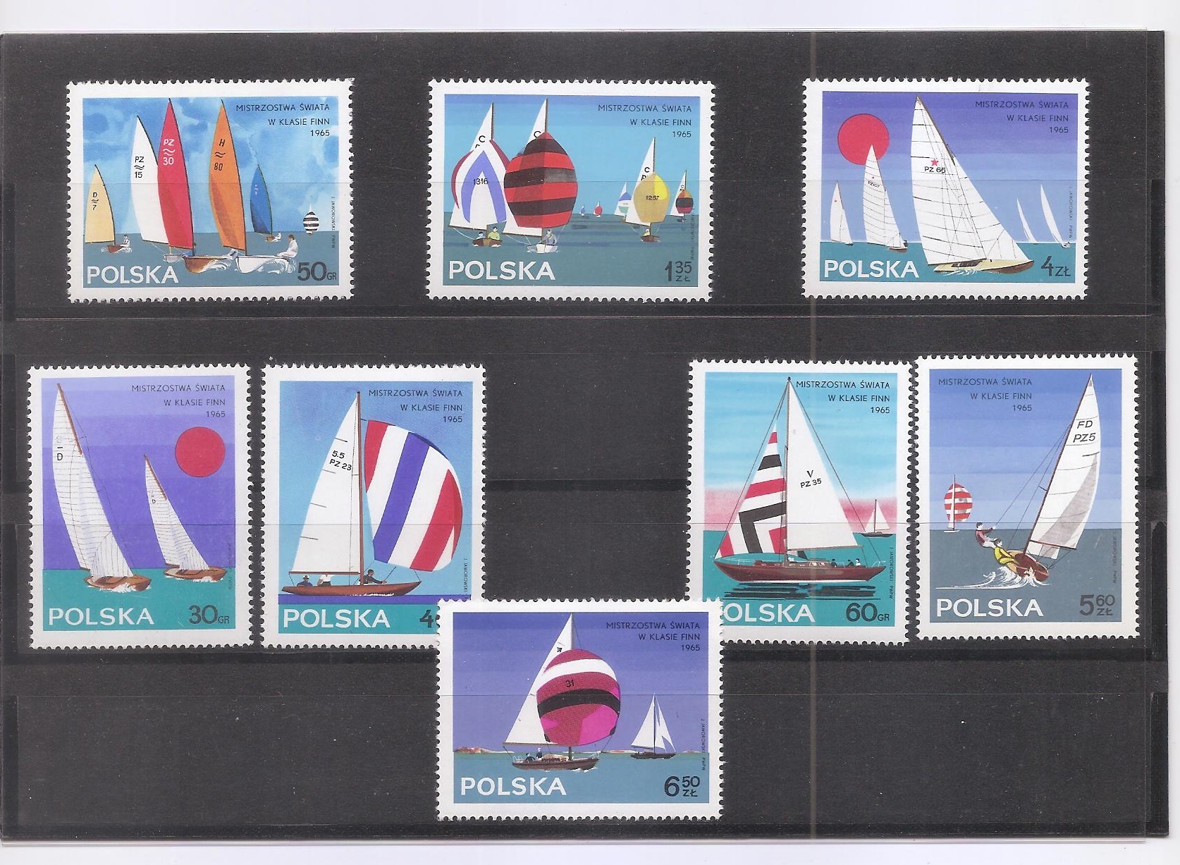 POLONIA DEL AÑO 1965 BARCOS